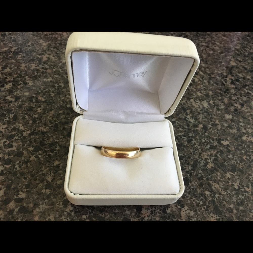 14k solid gold men’s ring
